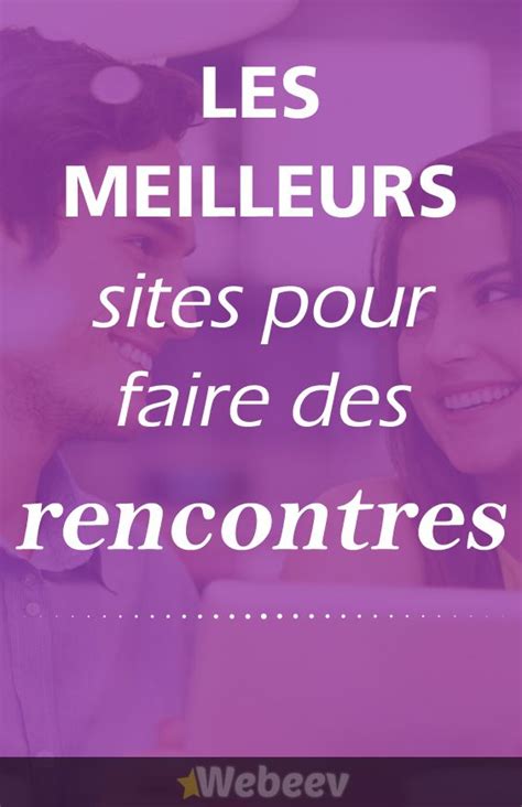 Les 6 meilleurs sites de rencontres français pour les。